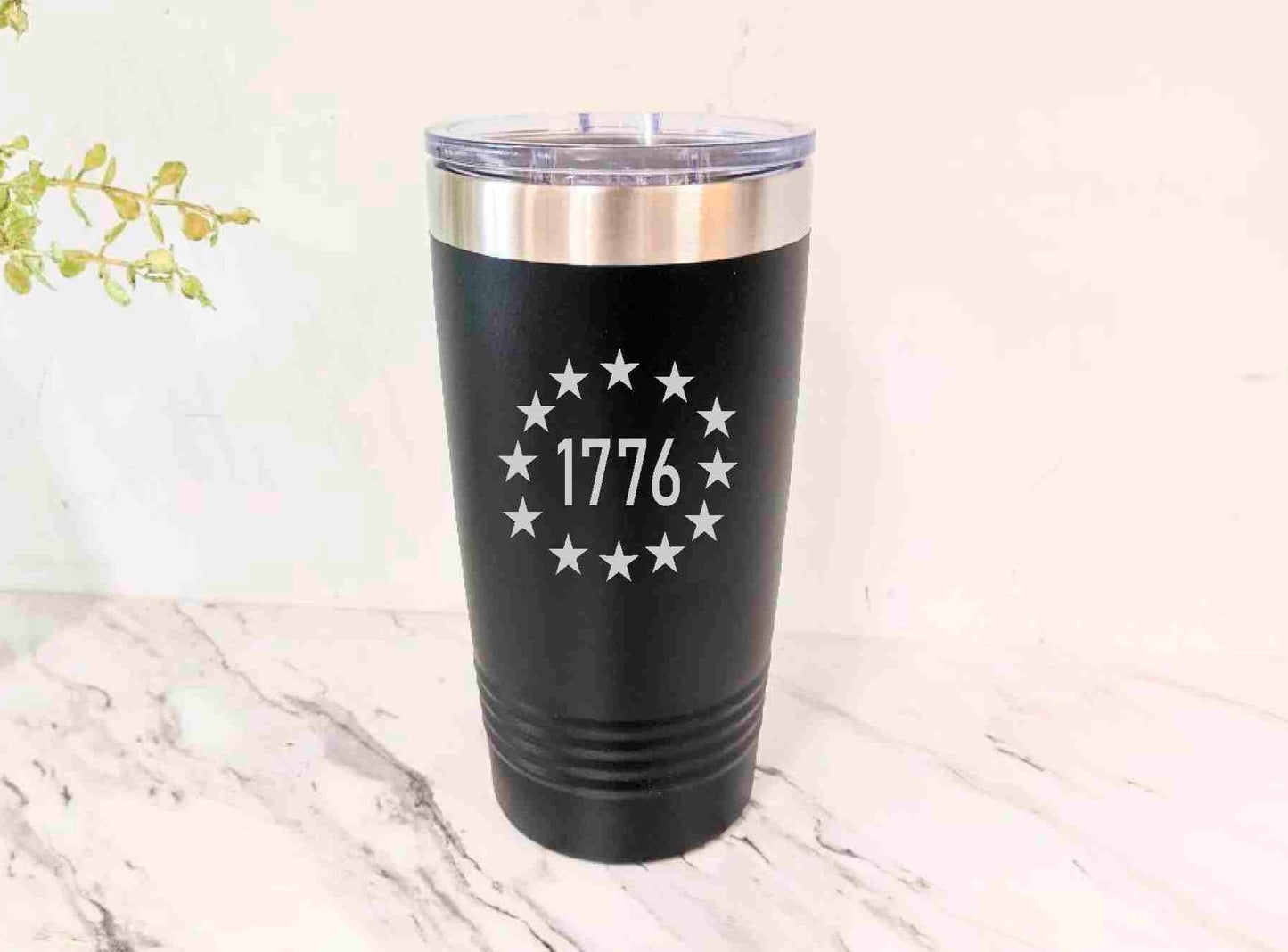 1776 Patriotic 20 oz Travel Tumbler