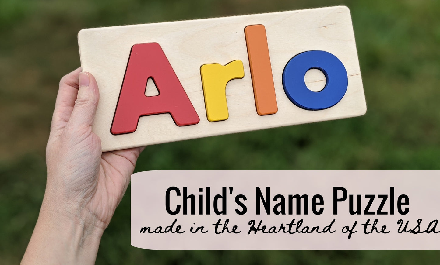 Child's Name Puzzle