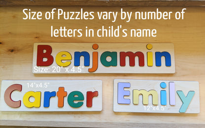 Child's Name Puzzle