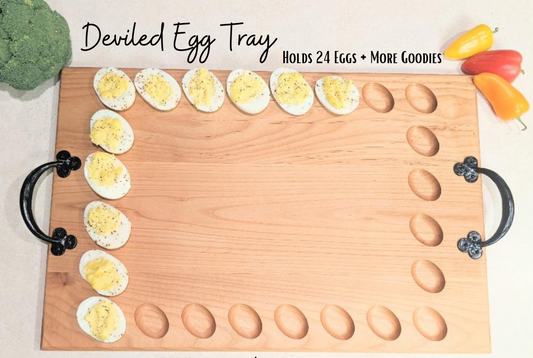 Deviled Egg Charcuterie Board