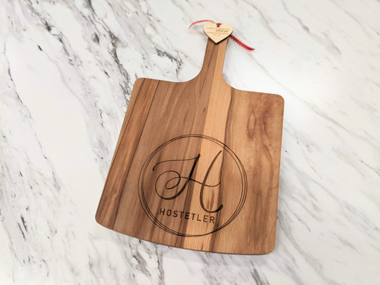 Initial Charcuterie Board Medium Size