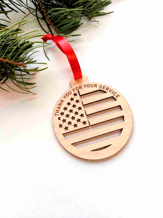 Veteran Appreciation Ornament, Veteran's Day Ornament Gift,  Gift For Veterans Day, Veteran's Day Gift for Service,  military army veteran service