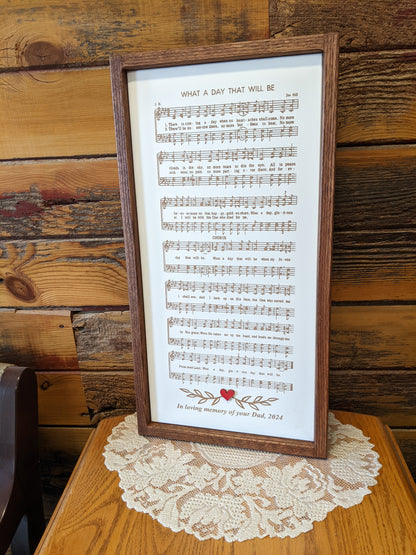 20x12 Hymn Memorial