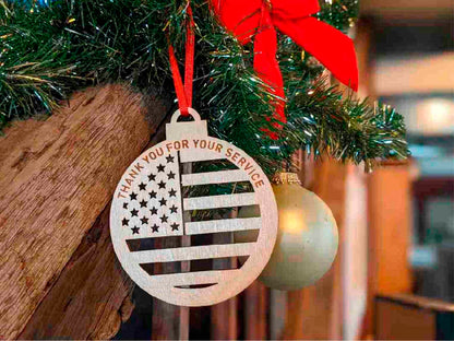 Veteran Appreciation Ornament, Veteran's Day Ornament Gift,  Gift For Veterans Day, Veteran's Day Gift for Service,  military army veteran service