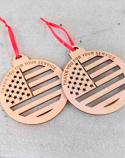 Veteran Appreciation Ornament, Veteran's Day Ornament Gift,  Gift For Veterans Day, Veteran's Day Gift for Service,  military army veteran service