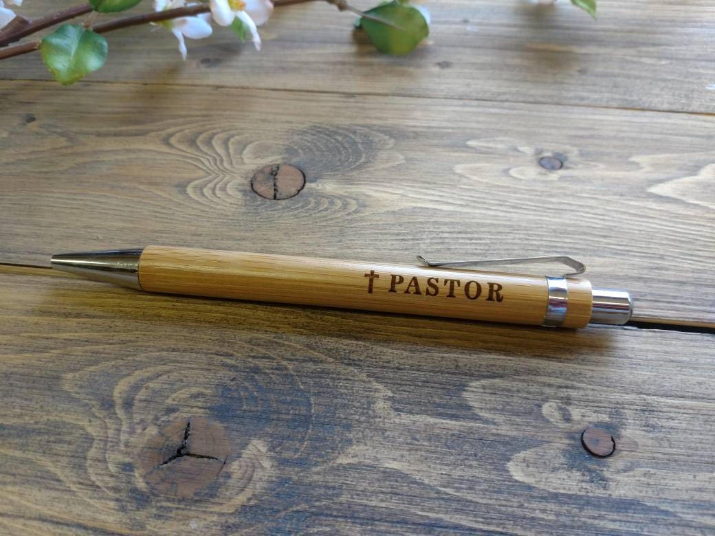 Pastor Appreciation Wood Pen