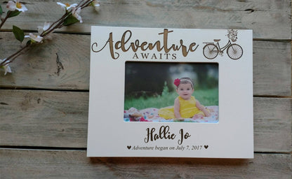 Personalized Baby Adventure Picture Frame