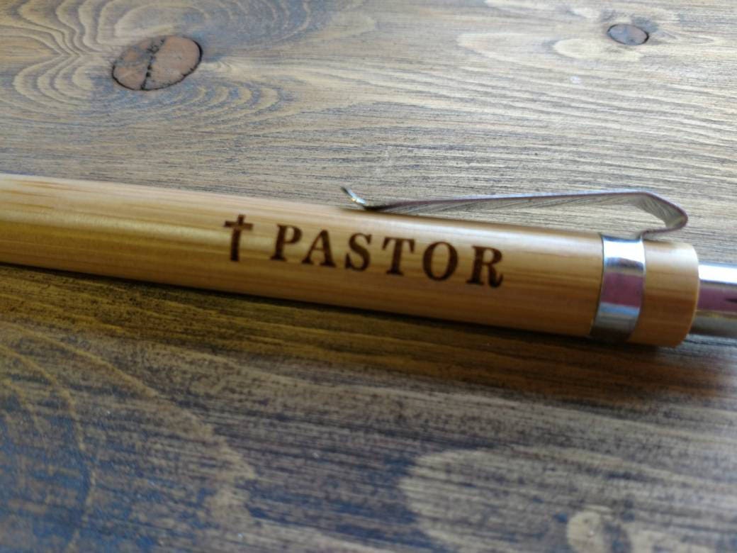 Pastor Appreciation Wood Pen