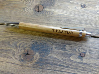 Pastor Appreciation Wood Pen