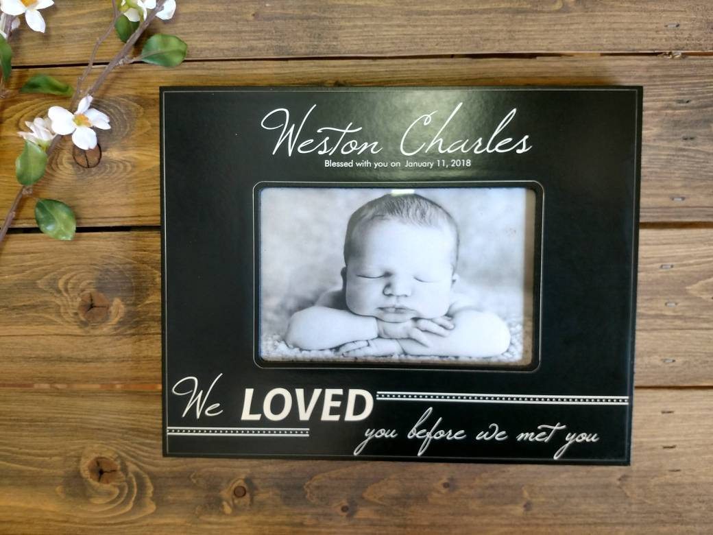 Personalized Baby Picture Frame for New Baby, Personalized Baby Frame, Newborn Boy Gift, Engraved Newborn Gift, Engraved Baby Gift, Baby