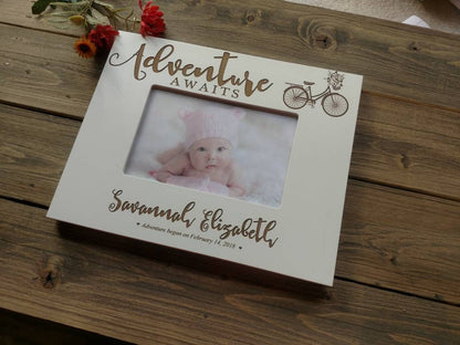 Personalized Baby Adventure Picture Frame