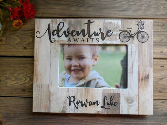 Personalized Baby Adventure Picture Frame