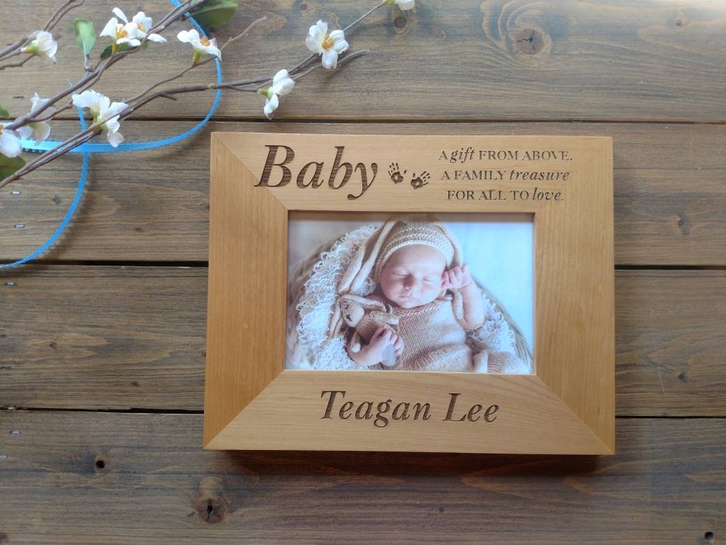 Personalized Baby Picture Frame