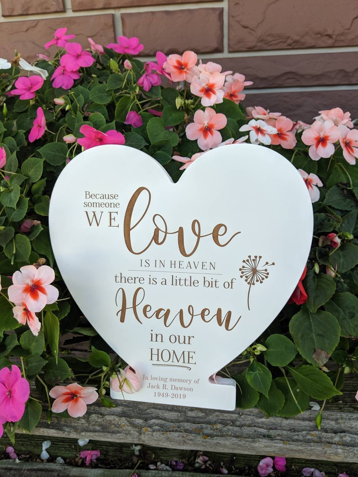 Personalized Someone We Love In Heaven Memorial Gift