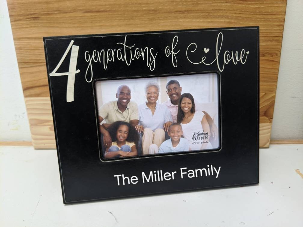 4x6 Generations Picture Frame Gift