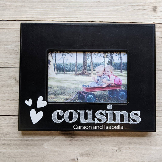 Cousins Picture Frame Christmas Gift, Cousin Gift for Christmas ,family cousin picture frame, Christmas Gift Family Frame, Personalized