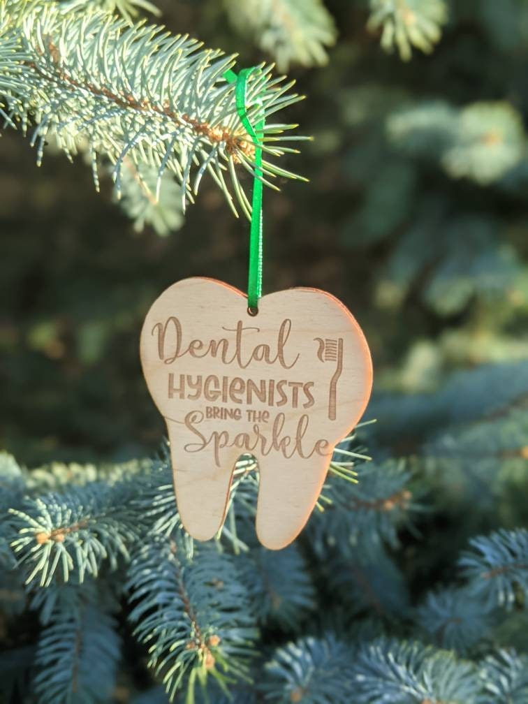 Best Dental Hygienist Christmas Ornament, Gift for Dental Hygienist, Dental Ornament Christmas Ornament,  2021 Christmas ornament