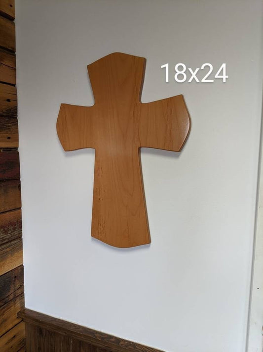 X- Large Wood Memorial Cross