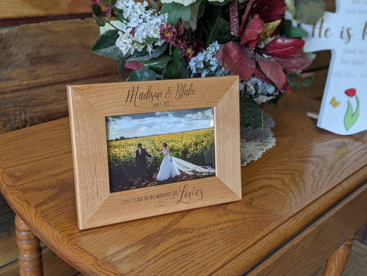 wedding picture frame for couple, my soul loves wedding frame, wedding frame gift for her