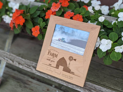 Favorite Memories Of Dad Picture Frame, Personalized Farming Memorial Picture Frame for loss, farming memorial, grandpa memorial ,