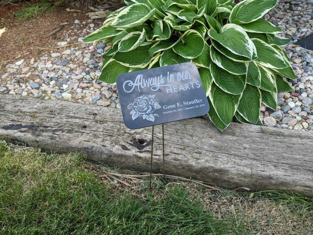 7x5 Outdoor Garden Memorial for Loved One,